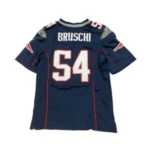New England Patriots BRUSCHI Nike SEWN Football NFL Jersey Shirt On Field Men 40